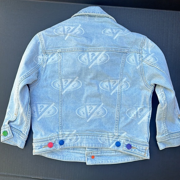 New J BALVIN GUESS Denim Girls Jacket SZ 6 - Picture 5 of 5